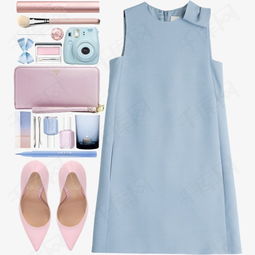 連衣裙和高跟鞋搭配素材圖片免費下載 高清裝飾圖案psd 千庫網 圖片編號4306025